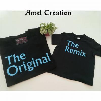 Ensemble TEE SHIRT OU BODY - the original the remix