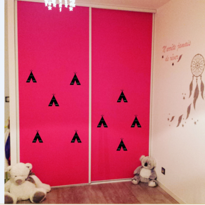 Sticker tipi style scandinave - 1 couleur