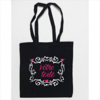 Tote bag cadre oiseau