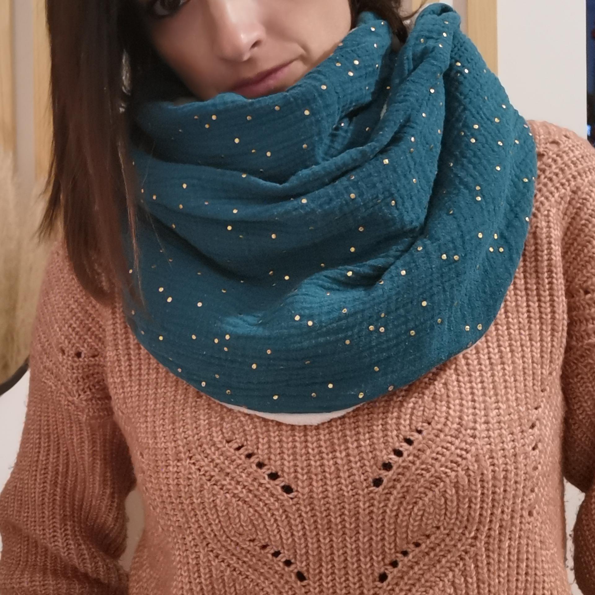 Snood, tour de cou enfant ou adultes, écharpe, personnalisé