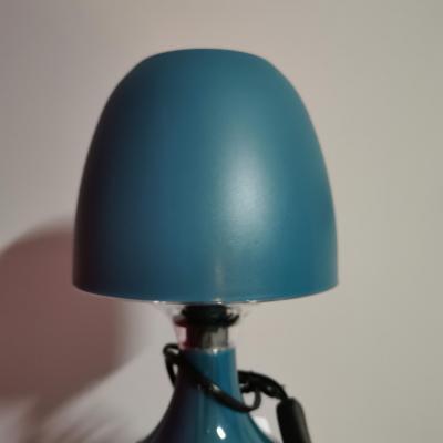 Lampe de chevet vert/bleu - à personnaliser