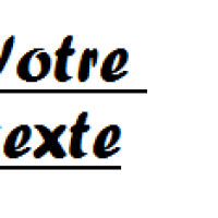 Votre texte 1